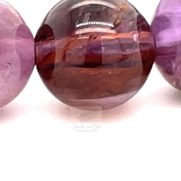 Purple Phantom Quartz Bracelet - Picture 5 of 6